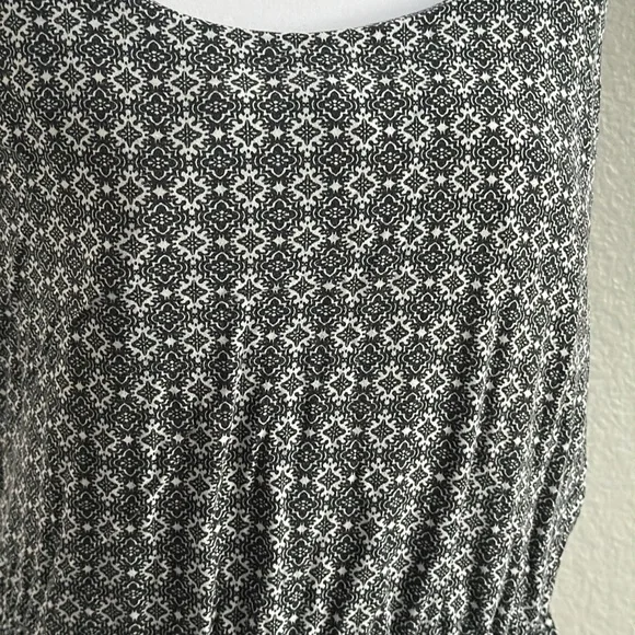 American Rag Black/white Jumpsuit with Tapered Legs size XL - Picture 3 of 3